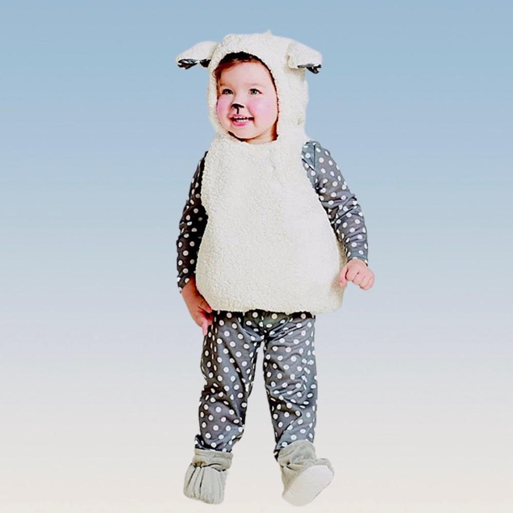 BABY LAMB COSTUME 4pc  / NWT - Picture 12 of 15